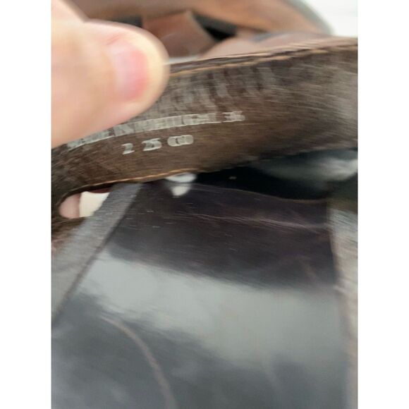 Dansko Brown Leather Women's Summer Sandal Size 5.5 Pre-Owned - Picture 6 of 13